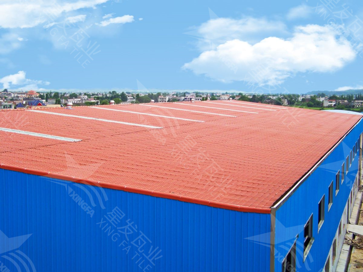 新型材料1050砖红色asa树脂瓦 盖厂房用仿古瓦 防腐防火耐候塑料瓦 运城pvc合成树脂瓦生产厂家